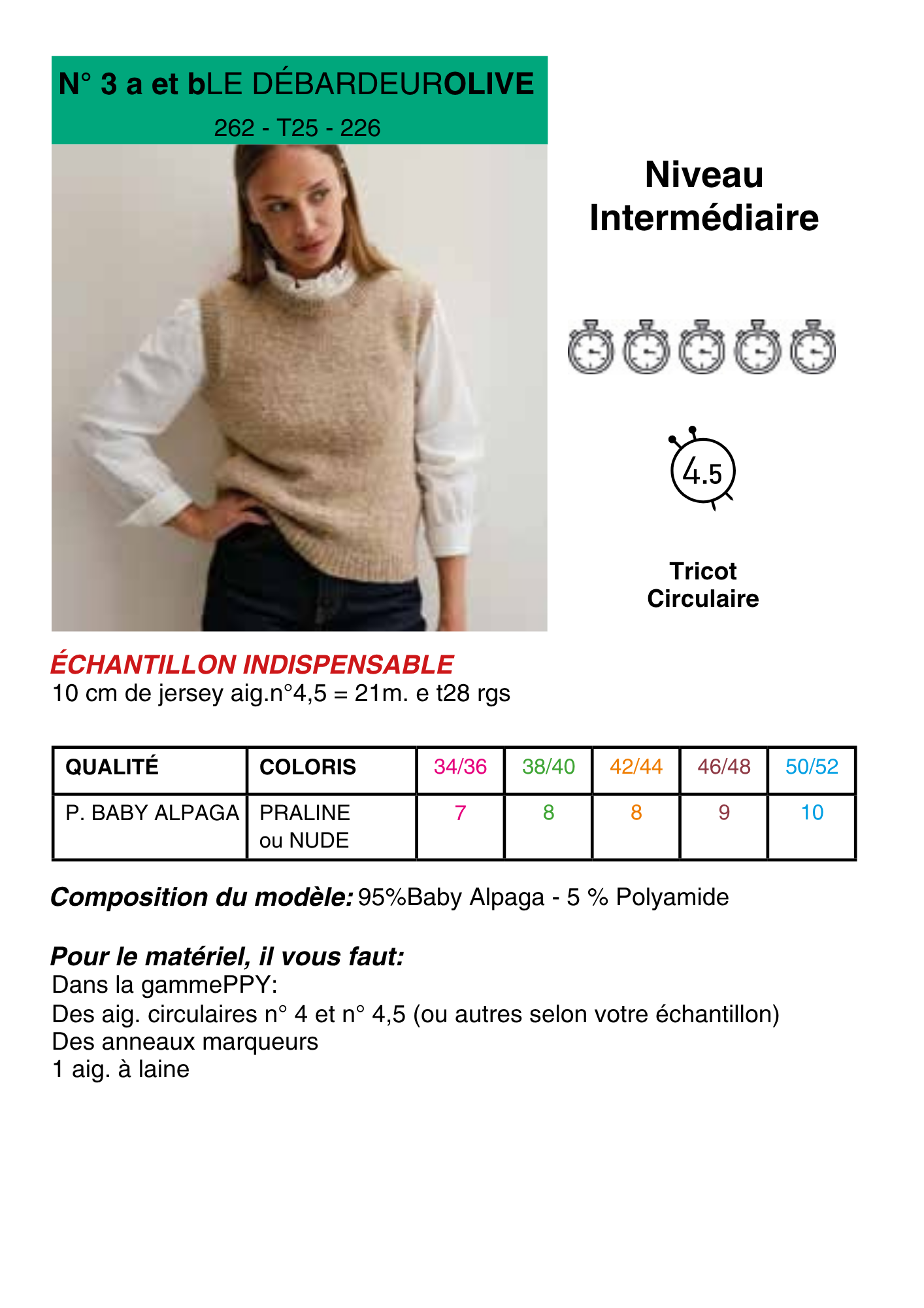 Débardeur Olive