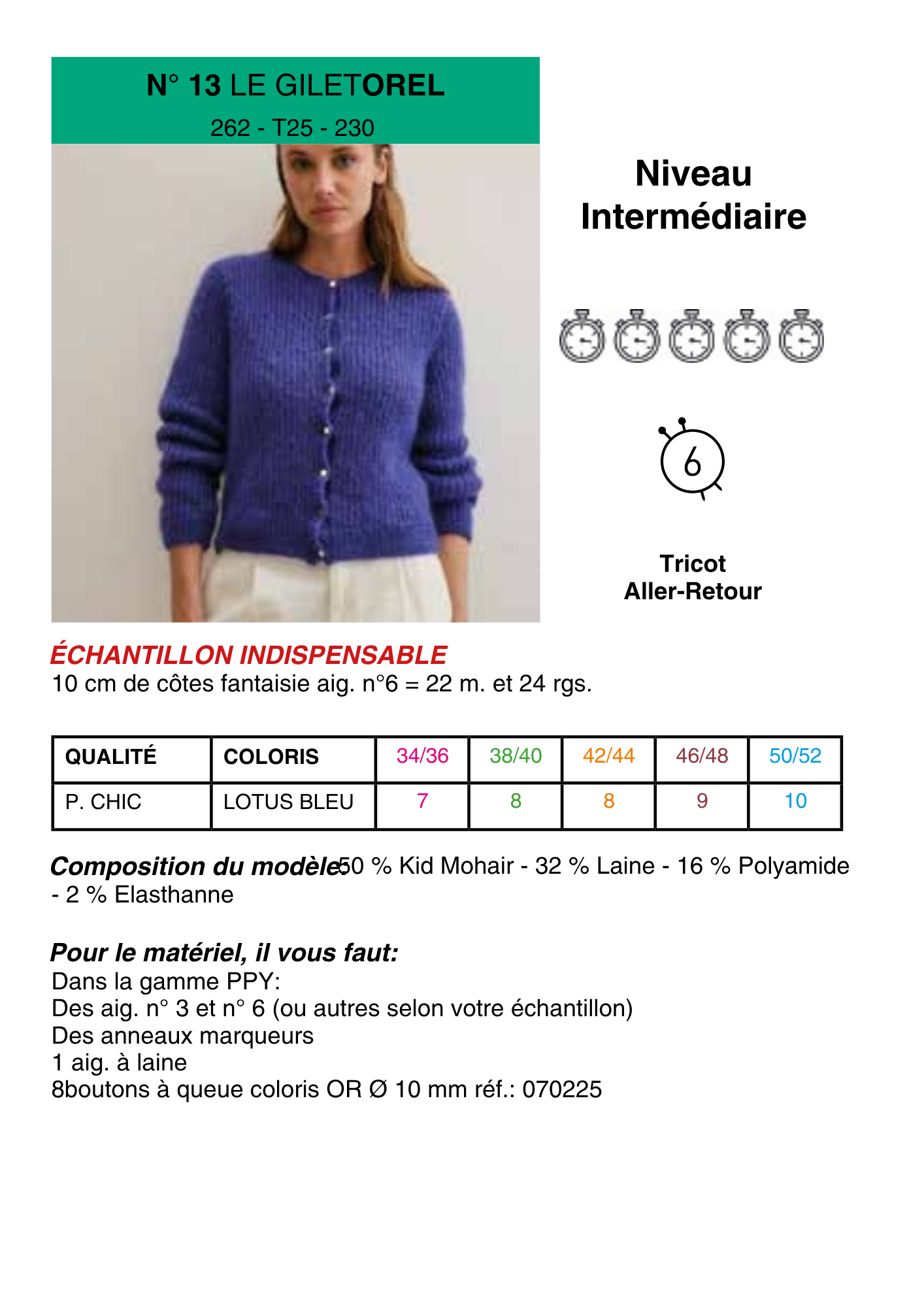 Gilet Orel