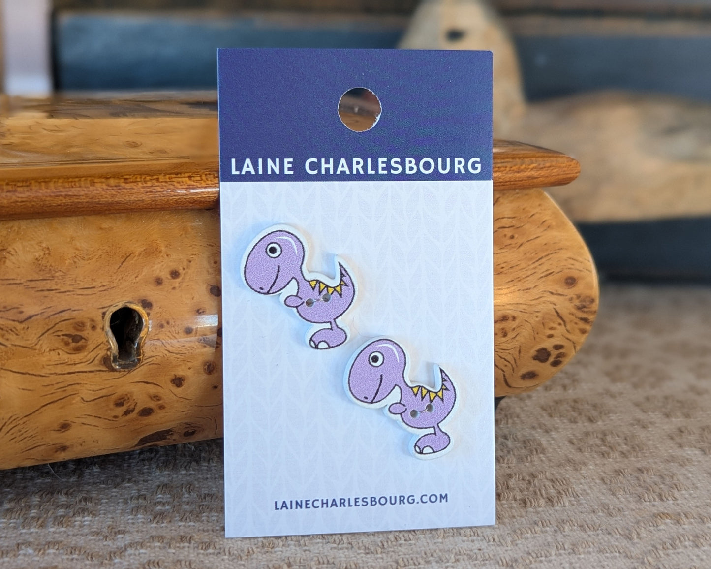 Bouton dinosaures