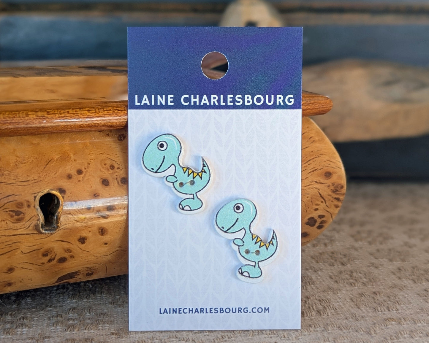 Bouton dinosaures