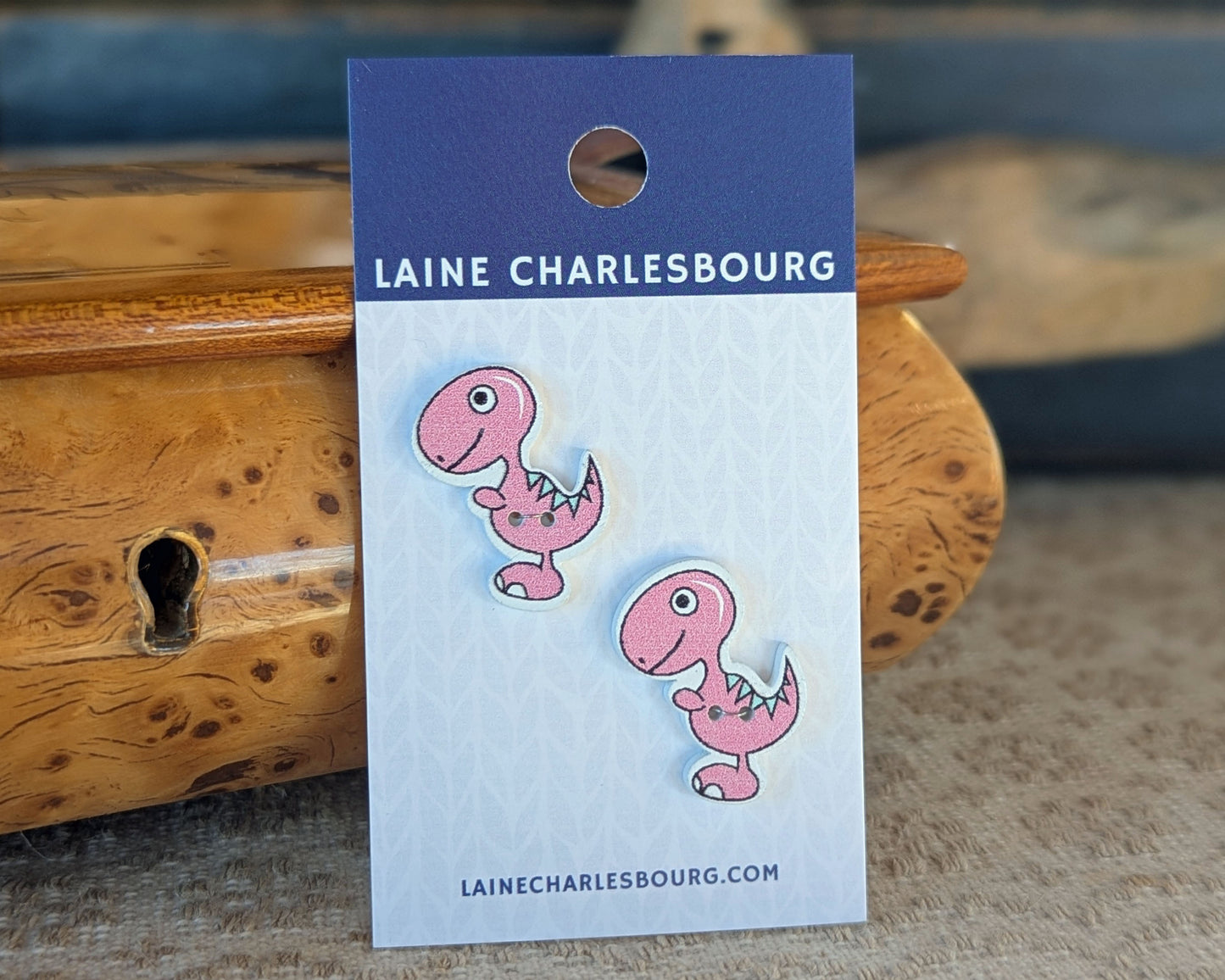 Bouton dinosaures