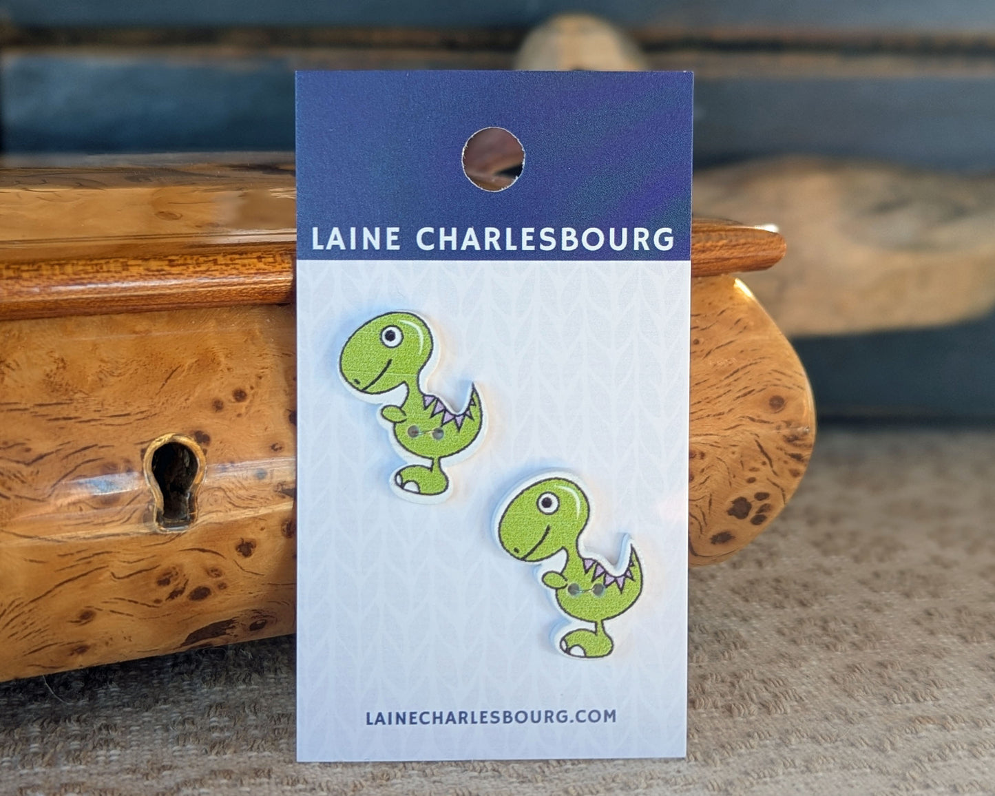 Bouton dinosaures