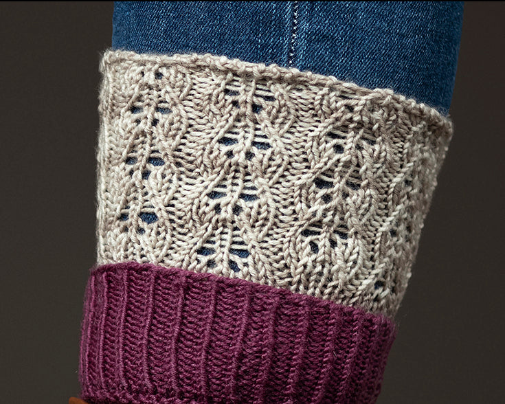 Cours "Chaussettes Petit Pot de Fleurs"