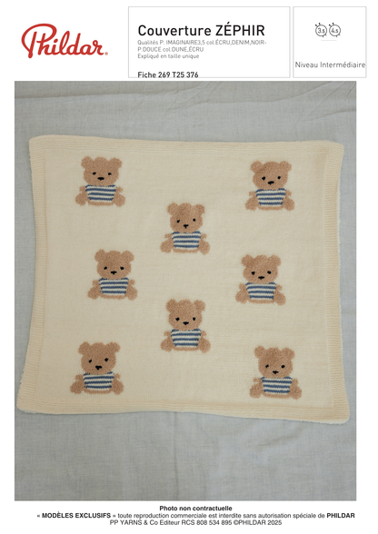 Patron Couverture Zéphir