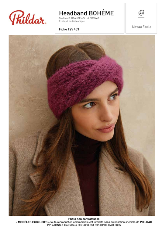 Patron Headband Bohème