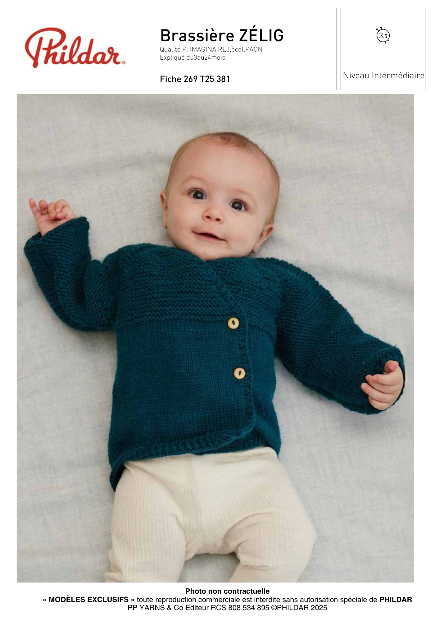 Patron Brassière Zélig