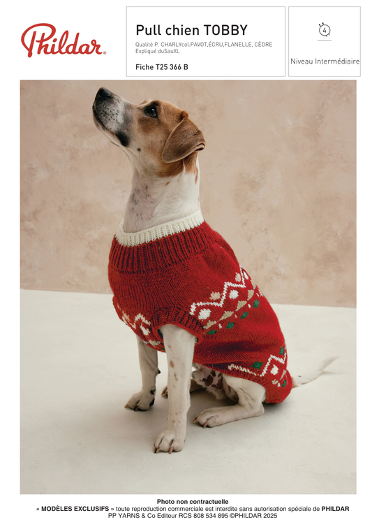 Patron Pull Chien Tobby