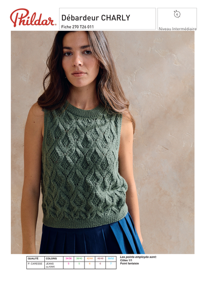 Patron débardeur Charly