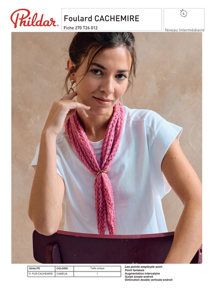 Patron Foulard Cachemire