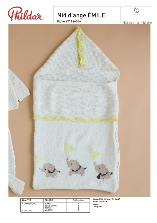 Patron Nid d'Ange Émile