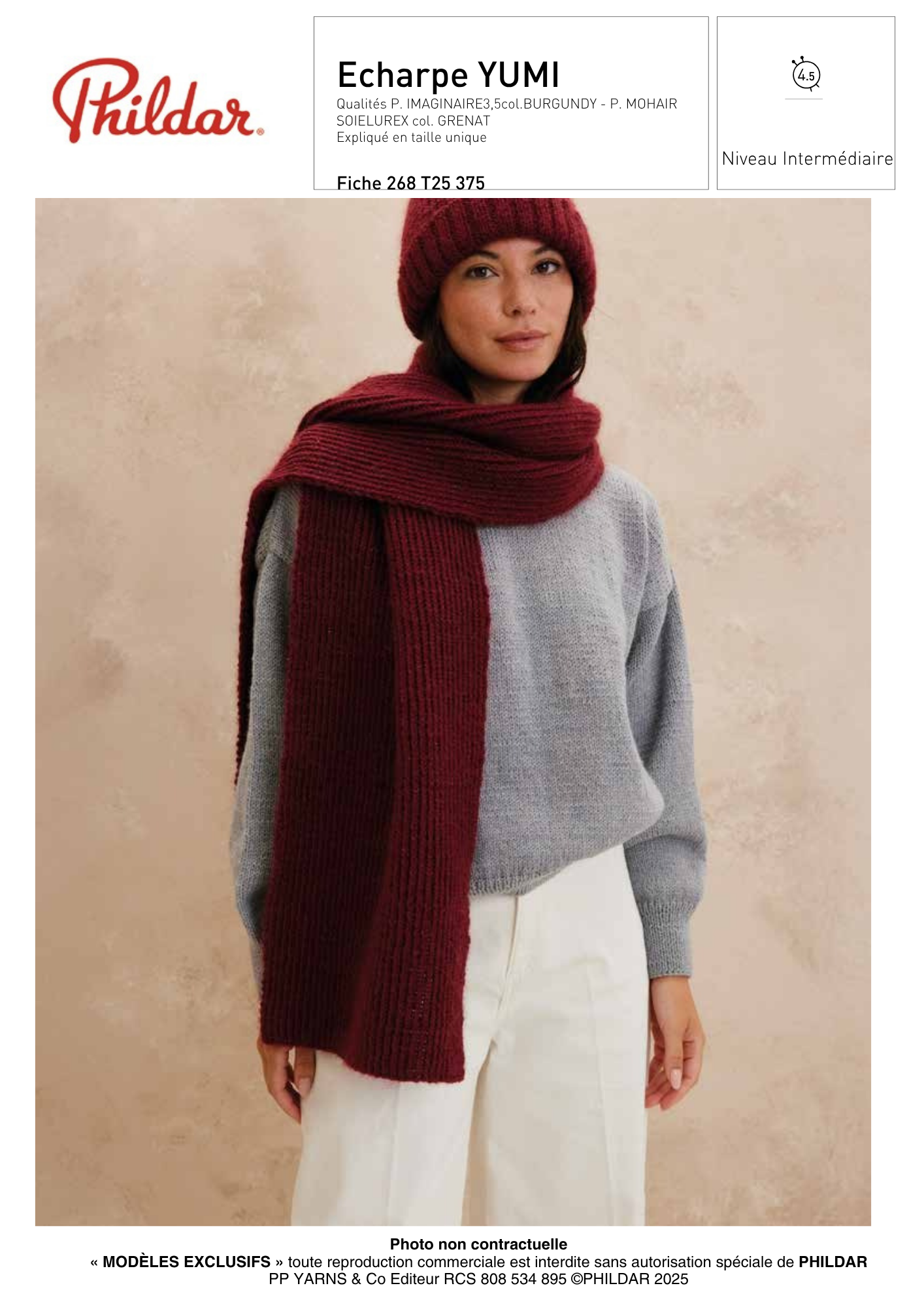 Patron Écharpe Yumi