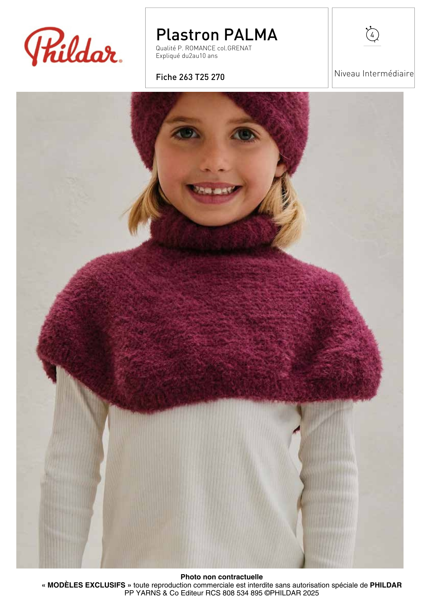 Patron Plastron Palma