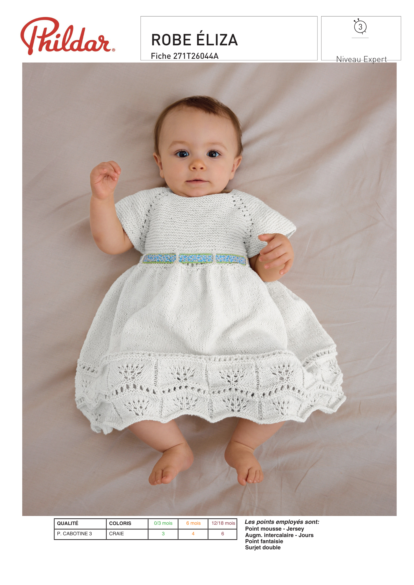 Patron Robe Élliza