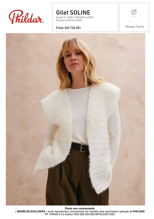 Patron Veste Soline
