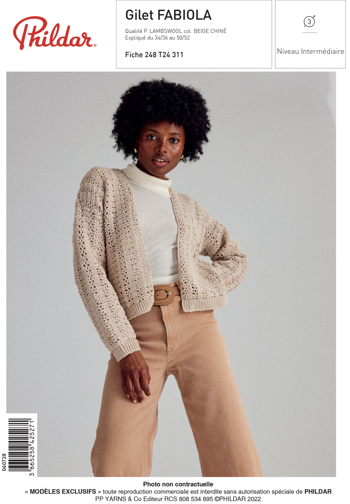 Gilet Marron Taille 36 - Occasion Très Bon état - Matière Polyester