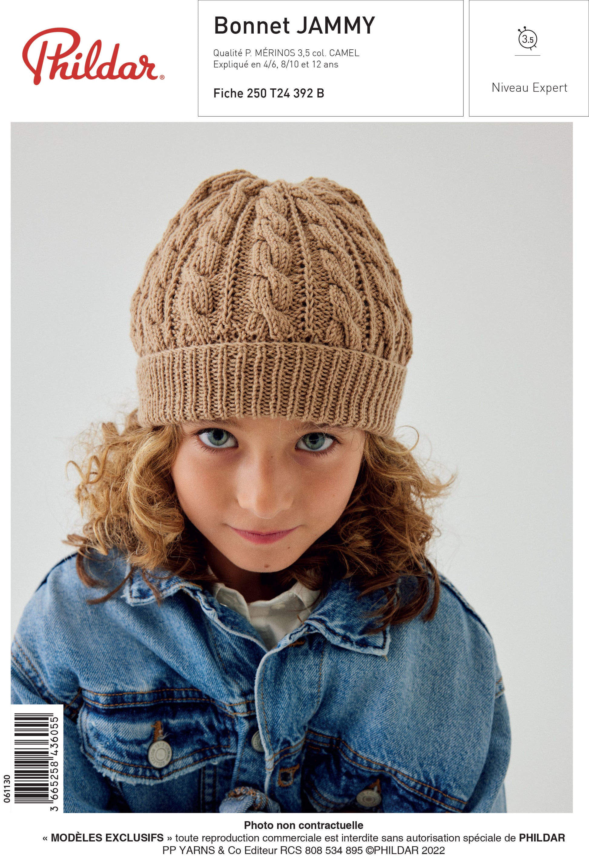 Patron Bonnet Jammy – Laine Charlesbourg