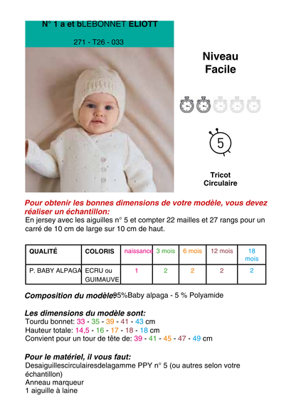 Patron Bonnet Eliott