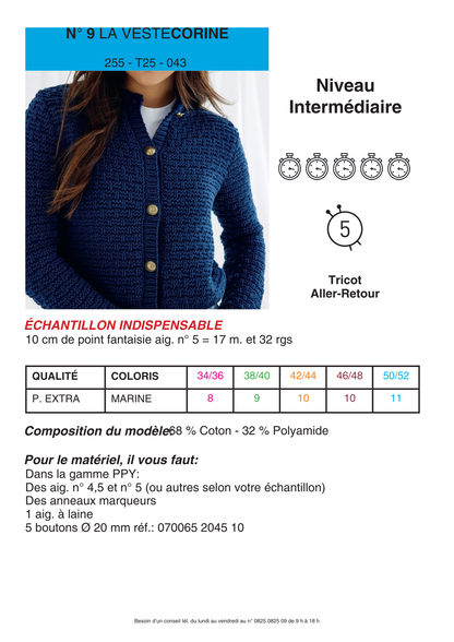 Veste Corine
