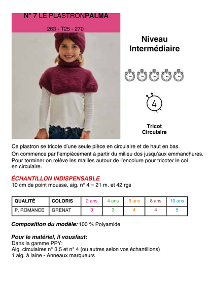 Patron Plastron Palma