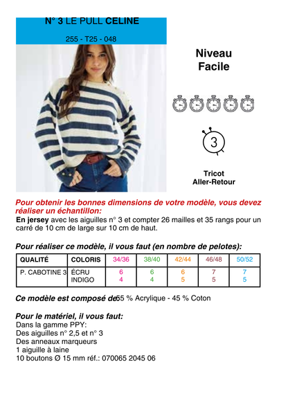 Pull Céline