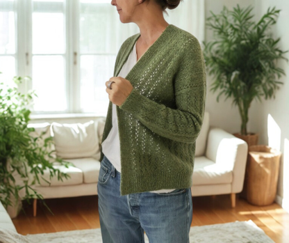 Cours "Garden Cardigan"