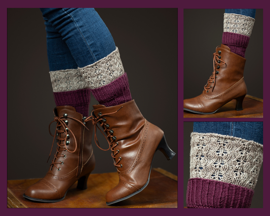 Cours "Chaussettes Petit Pot de Fleurs"