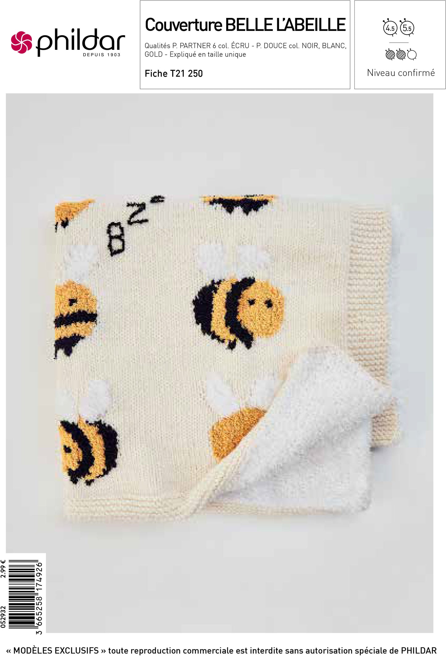 Couverture Bébé Abeille